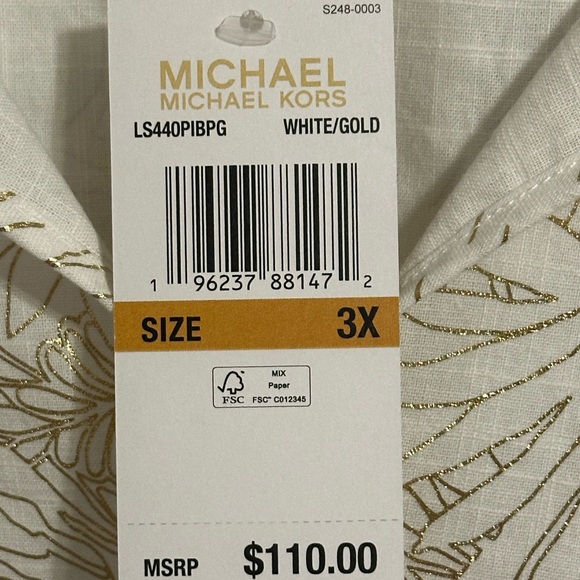 Michael Kors plus size top - Picture 4 of 4